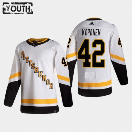 Kinder Eishockey Pittsburgh Penguins Trikot Kasperi Kapanen 42 2020-21 Reverse Retro Authentic